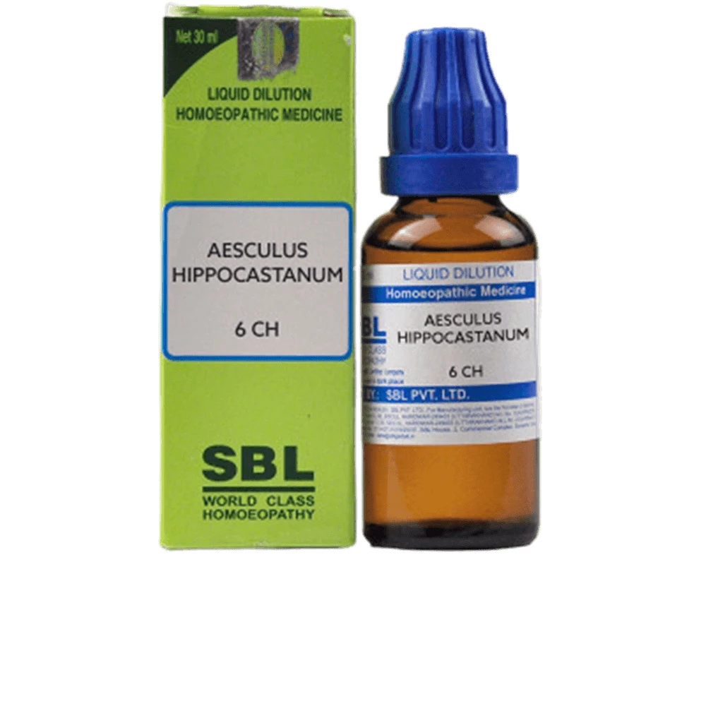 SBL Homeopathy Aesculus Hippocastanum Dilution, 6 CH-1.webp